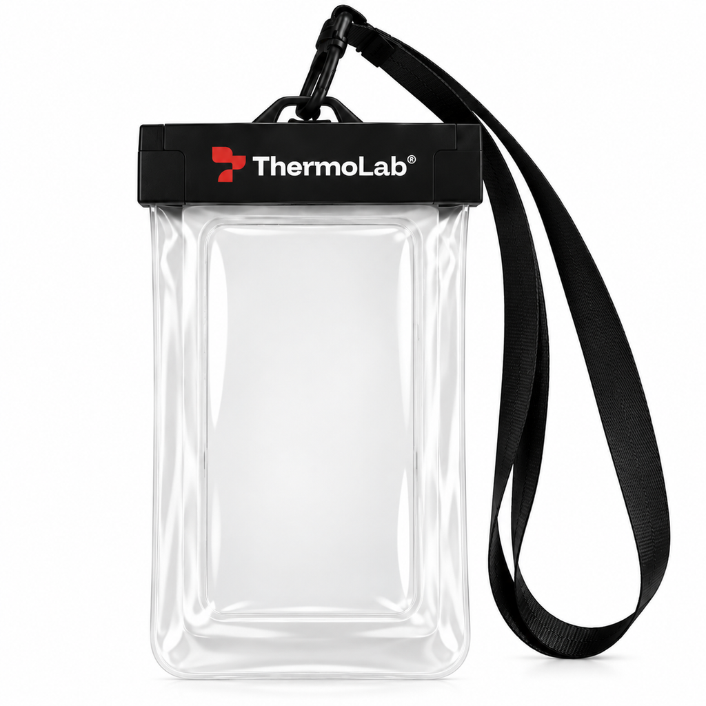 Waterproof sauna phone case